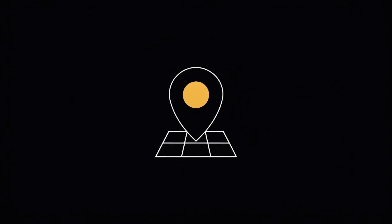 Illustration: Eine übergroße Hand setzt von oben eine amber-leuchtende Spielfigur auf das Feld einer kleinen Silhouette.